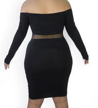 Load image into Gallery viewer, The Mesh Midi Dress