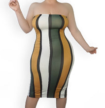 Load image into Gallery viewer, The Color Block Tube Dress